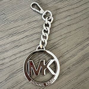 Micheal Kors silver keychain